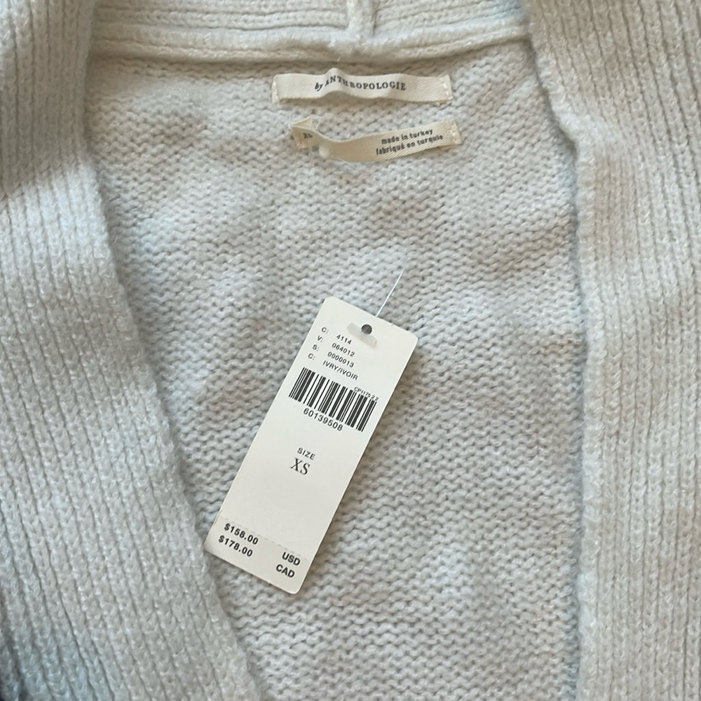 Anthropologie Penelope fair isle fringed western duster cardigan - Picture 9 of 10
